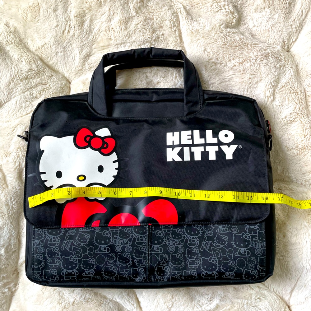 NWOT Hello Kitty Computer Laptop Messenger Bag w/ Adjustable Carry Strap - Picture 6 of 10
